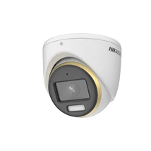 HIKVISION DS-2CE70DF3T-MFS (2.8mm) 2 MP ColorVu THD WDR fix turret kamera; fényriasztás; mikrofon