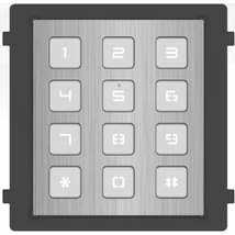HIKVISION DS-KD-KP/S Társasházi IP video-kaputelefon kültéri billentyűzet/tasztatúra modulegység; ro