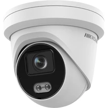 HIKVISION DS-2CD2347G2-L(4mm)(C) IP, Turret kamera, 4 MP, Fix objektív, ColorVu, Fehér LED