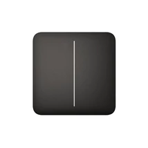 AJAX SOLOBUTTON-2GANG-BLACK SoloButton kapcsoló; 2 gomb; fekete színű