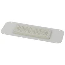 PULSAR AWOH-PM25C Lemez 25 membránátvezetővel az AWOH sorozatú házakhoz; 360 x 27 x