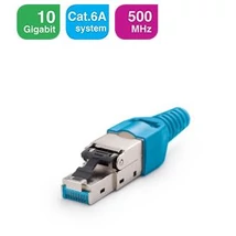 KELINE KE-FT45-C6AS Szerszám nélkül szerelhető RJ45/s dugó, közvetlenül szerelhető Cat.7A, Cat.7, Ca
