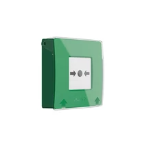 AJAX MANUAL-CALL-POINT-GREEN Manual Call Point vezeték nélküli kézi jelzésadó rendszerekhez; zöld
