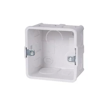 HIKVISION DS-KAB86 Műanyag süllyesztődoboz beltéri egységhez; 81x78x50 mm