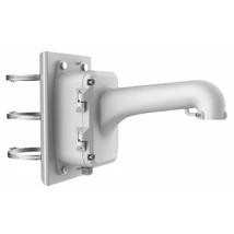 HIKVISION DS-1604ZJ-box-pole Kültéri fali tartó 5" speed dómhoz; kötődobozzal; oszlopkonzollal; 100-