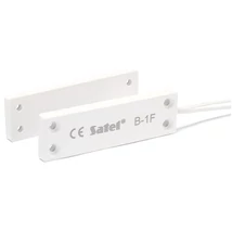 SATEL B-1F Mini felfúrható mágneses nyitásérzékelő; oldalsó kábelkivezetés; fehér