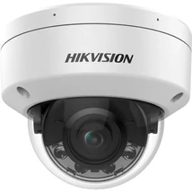 HIKVISION DS-2CD2147G2H-LISU (2.8mm)(eF) 4 MP WDR fix ColorVu IP dómkamera; IR/láthatófény; hang I/O