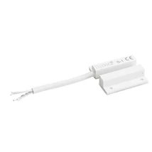 SATEL S-1 Mágneses nyitásérzékelő; felületre szerelhető; szabotázs áramkörrel; 24.2x7.2 mm; fehér