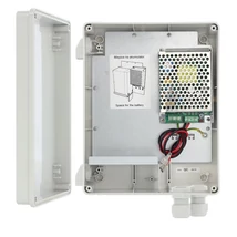 PULSAR HPSBH-12V3A-B Falra szerelhető, műanyag dobozos kapcsolóüzemű szünetmentesíthető tápegység 13,8V/3A/7Ah; IP44