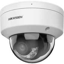 HIKVISION DS-2CD2167G2H-LISU (2.8mm)(eF) 6 MP WDR fix ColorVu IP dómkamera; IR/láthatófény; hang I/O
