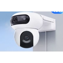 EZVIZ CS-H90(4MP+4MP) IP, PT dual kamera, 4MP, Wifi, Kétirányú audió, SD foglalat, IR 30m