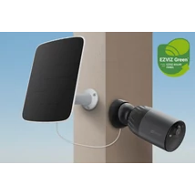 EZVIZ CS-BC1c/SP(4K) IP, Csőkamera, 4K, Wifi, Mikrofon/Audio, beépített akku + napelem szett