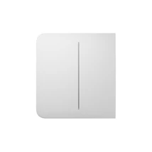 AJAX SIDEBUTTON-2GANG-WHITE SideButton szélső kapcsoló sorolókeretbe; 2 gomb; fehér színű