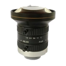 HIKROBOT MVL-KF0818M-12MP Objektív; 8 mm fix fókusztávolság; 12 MP; F1.8; 1"; C-menet