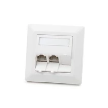 KELINE 601143-UP Modulo50, 3xRJR5, süllyesztett, üres, modulok nélkül !