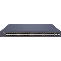 HIKVISION DS-3E1552P-SI 52 portos Gbit PoE switch ; 48 PoE +/ 2 RJ45 + 2 SFP uplink port; smart mene