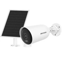 HIKVISION DS-2CFS04/4G (2.8mm) 4 MP IP napelemes csőkamera; IR/láthatófény; beépített mikrofon/hangs