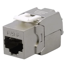 NESTRON NPN-KEY-1C6SF-180WT Keystone STP csatlakozó; Cat6; 180°; szerszám nélkül szerelhető