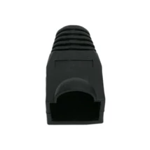 VEZ 05230FK100 Törésgátló RJ45 csatlakozóhoz , fekete, 100db/csomag