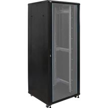 PULSAR RS4288 19" 42U 800x800 álló rack szekrény; lapraszerelt; fekete
