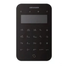 HIKVISION DS-PK1-LT-WE/Black Vezeték nélküli LCD+LED kezelő AXPro központokhoz; 868 MHz; fehér; 4x C