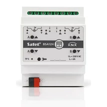 SATEL KNX-BSA 12H Roló/redőny vezérlő KNX automatizálási rendszerhez; 2 kimenet; 230 VAC