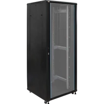 PULSAR RS4288 19" 42U 800x800 álló rack szekrény; lapraszerelt; fekete