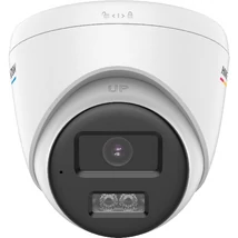 HIKVISION DS-2CE72KF3T-LSYE (2.8mm) 5 MP ColorVu fix THD turret kamera; IR/láthatófény; beépített mi