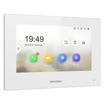 HIKVISION DS-KH6320Y-WTE2/White IP video-kaputelefon beltéri egység, 7 LCD kijelző, 2 vezetékes, WiF