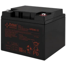 PULSAR HPB40-12 Akkumulátor 12V 40Ah; HPB széria; csatlakozó: