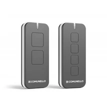 COMUNELLO VICTOR-4RC-SZURKE Victor ugrókódos távirányító; 4 csatorna; 433.92 MHz; szürke