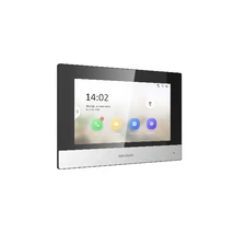 HIKVISION DS-KH6320-TE1 (B) IP video-kaputelefon beltéri egység; 7" LCD kijelző; 1024x600 felbontás