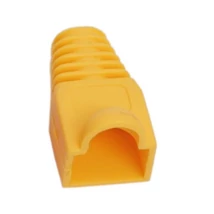VEZ 05230SA-100 Törésgátló RJ45 csatlakozóhoz , sárga, 100db/csomag