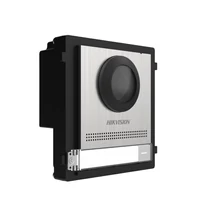 HIKVISION DS-KD8003-IME1/S (B) Társasházi IP video-kaputelefon kültéri főegység; fém; moduláris; roz