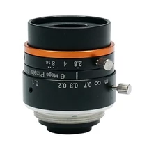 HIKROBOT MVL-HF1628M-6MPE Objektív; 16 mm fix fókusztávolság; 6 MP; F2.8-F16; 1/1.8"; C-menet