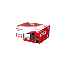 HIKVISION DS-KIS612-P Egylakásos IP video-kaputelefon szett;DS-KH6350-WTE1+DS-KV6124-WBE1+2db PSU+SD