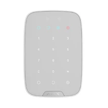 AJAX KEYPAD-PLUS-WHITE Keypad Plus kezelő kártyaolvasóval; fehér