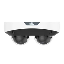 UNIVIEW IPC3222SS-ADF28K-I1 UNV - Duál Dóm kamera, 2x2 MP, 2db beépített mikrofon, IK10