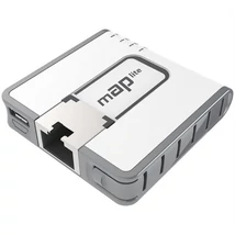 MIKROTIK mAP lite (RBmAPL-2nD) mAP lite with 650Mhz CPU, 64MB RAM, 1xLAN, built-in Dual Chain 2.4Ghz
