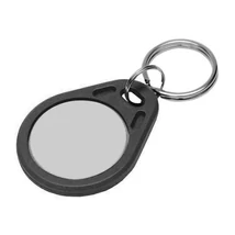NESTRON RFID-KFM-FF Beléptető kulcstartó tag; Mifare; fekete és fehér