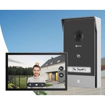 EZVIZ CSHP7-R100-1W2TFC Kétvezetékes kaputelefon szett, 4 MP, Wifi, Mik/Audio, mircoSD foglalat, IR