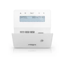 SATEL INT-KWRL2-W Vezeték nélküli LCD kezelő INTEGRA központokhoz; kártyaolvasóval és lenyíló billen