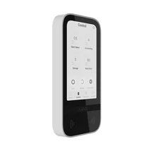 AJAX KEYPAD-TOUCHSCREEN-WHITE Keypad TouchScreen 5" érintőképernyős kezelő; kártyaolvasóval; fehér