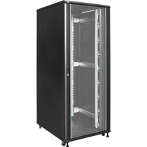 PULSAR RS4281 19" 42U 800x1000 álló rack szekrény; lapraszerelt; fekete