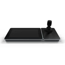 HIKVISION DS-1600KI (B) IP vezérlő; 10" színes TFT érintőkijelzős monitorral; joystick-kal