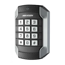 HIKVISION DS-K1104MK Kártyaolvasó 13.56 MHz ; RS485 és Wiegand kimenet; kültéri; billentyűzettel