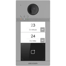 HIKVISION DS-KV8213-WME1(C)/Flush Kétlakásos villa IP video-kaputelefon kültéri egység, kártyaolvasó