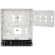 SATEL OPU-3 P Műanyag doboz alaplapokhoz, bővítőkhöz és GSM kommunikátorokhoz; 324x382x108 mm