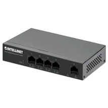 MANHATTAN 561792 Switch PoE - 5 port, 4db 1Gbps PoE+ + 1db 1Gbps, 802.3at/af, 40W
