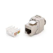 KELINE KEJ-C6-S-TL Giga+ Toolless Keystone Jack 1xRJ45/s, Cat.6